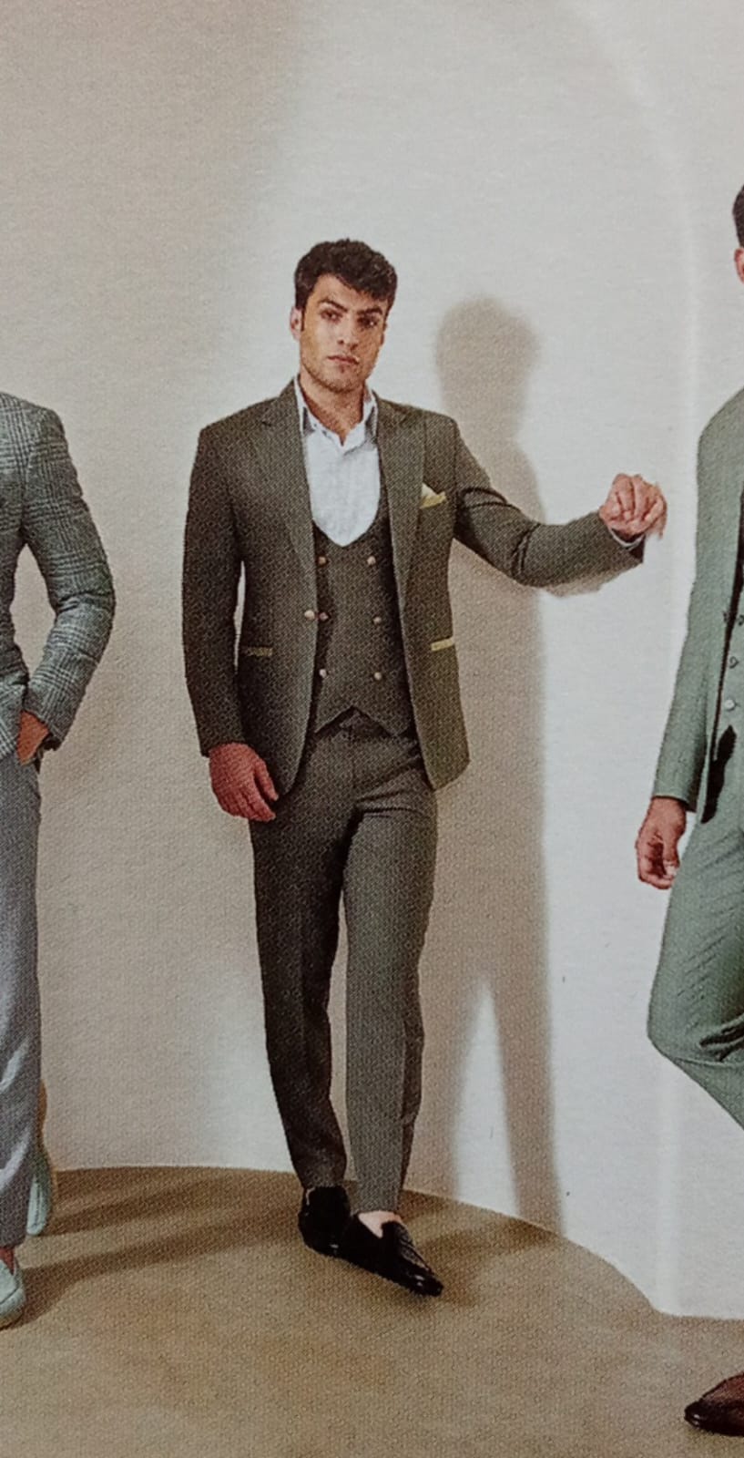 Army Green Suit Set