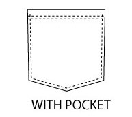 WITH SHIRT POCKET