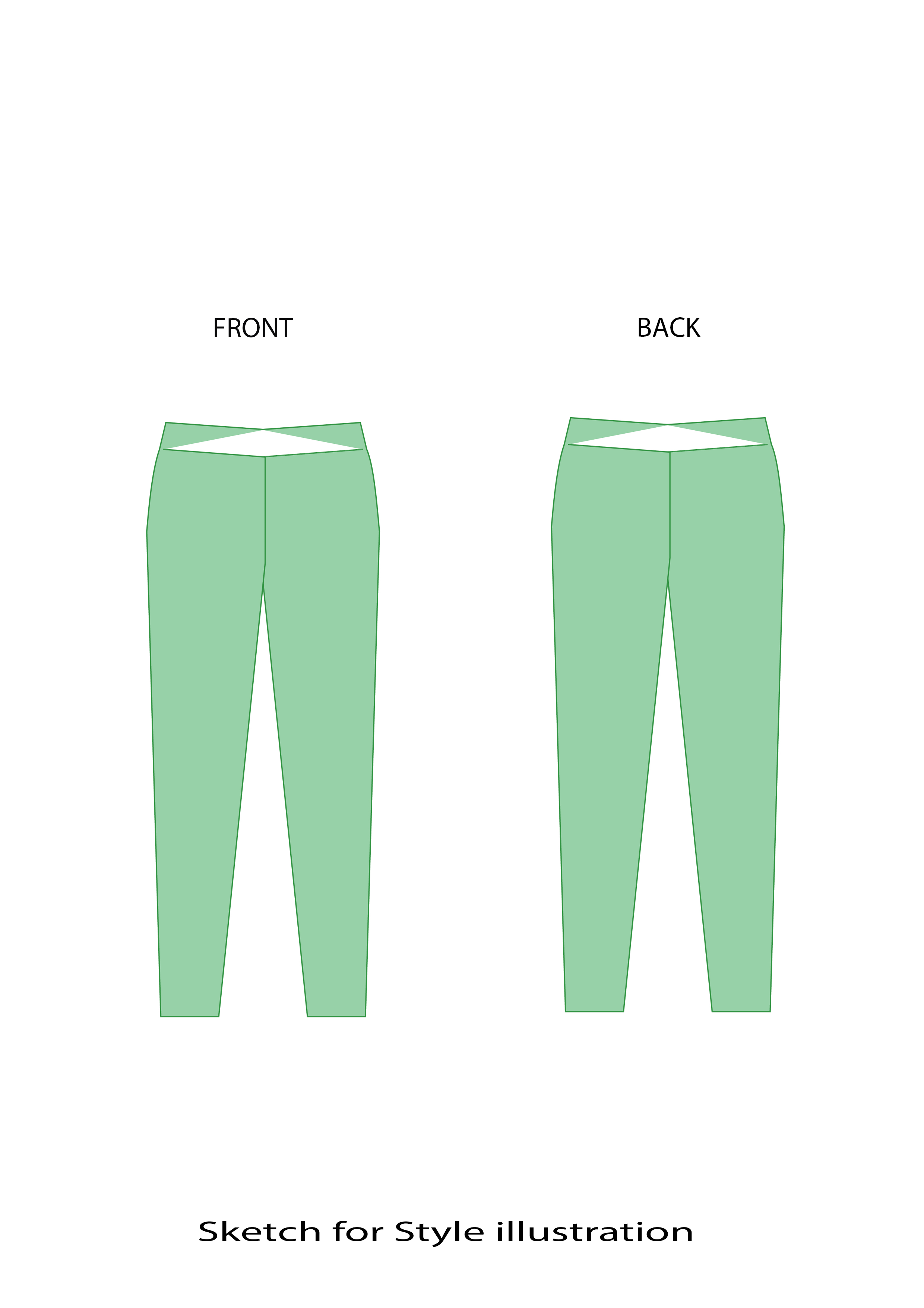 Cigarette Pant