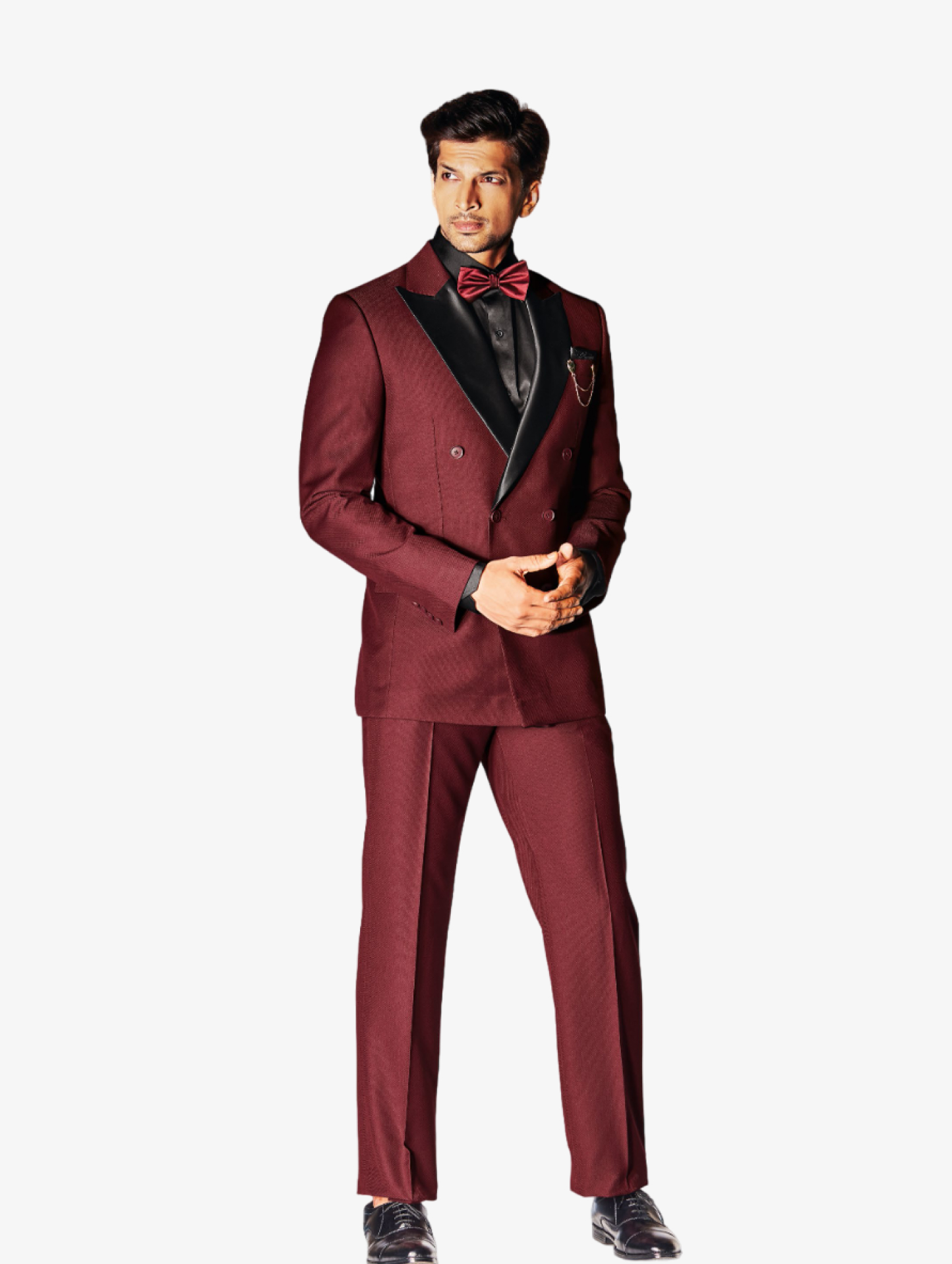 Satin Peak Tuxedo Suit