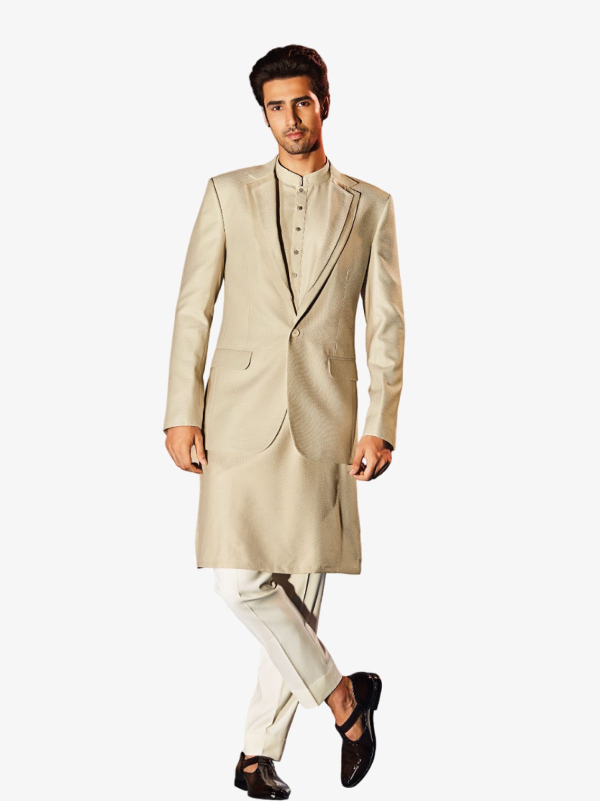 Double-Layered Fashion Jacket