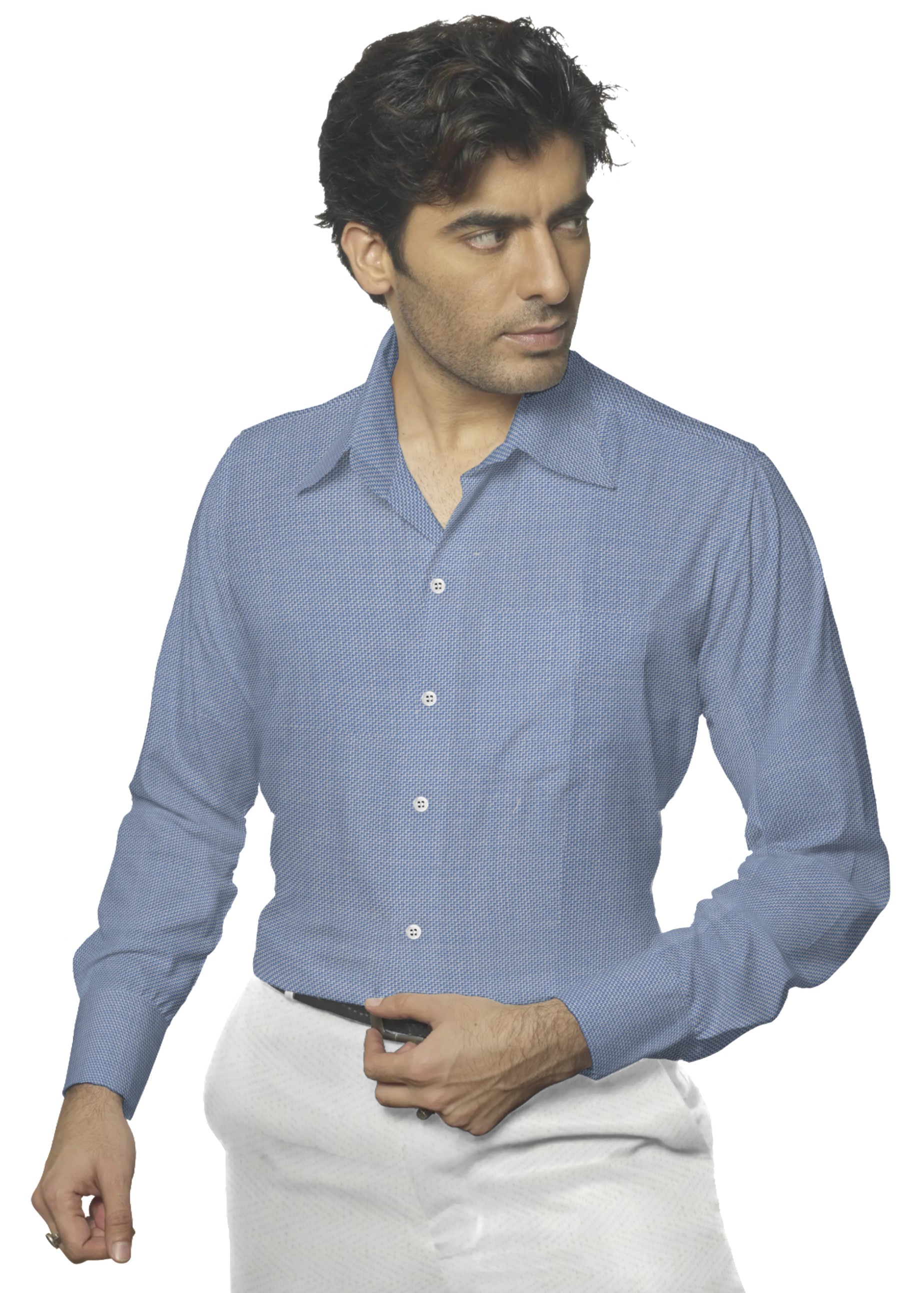 Azure Weave Classic Shirt