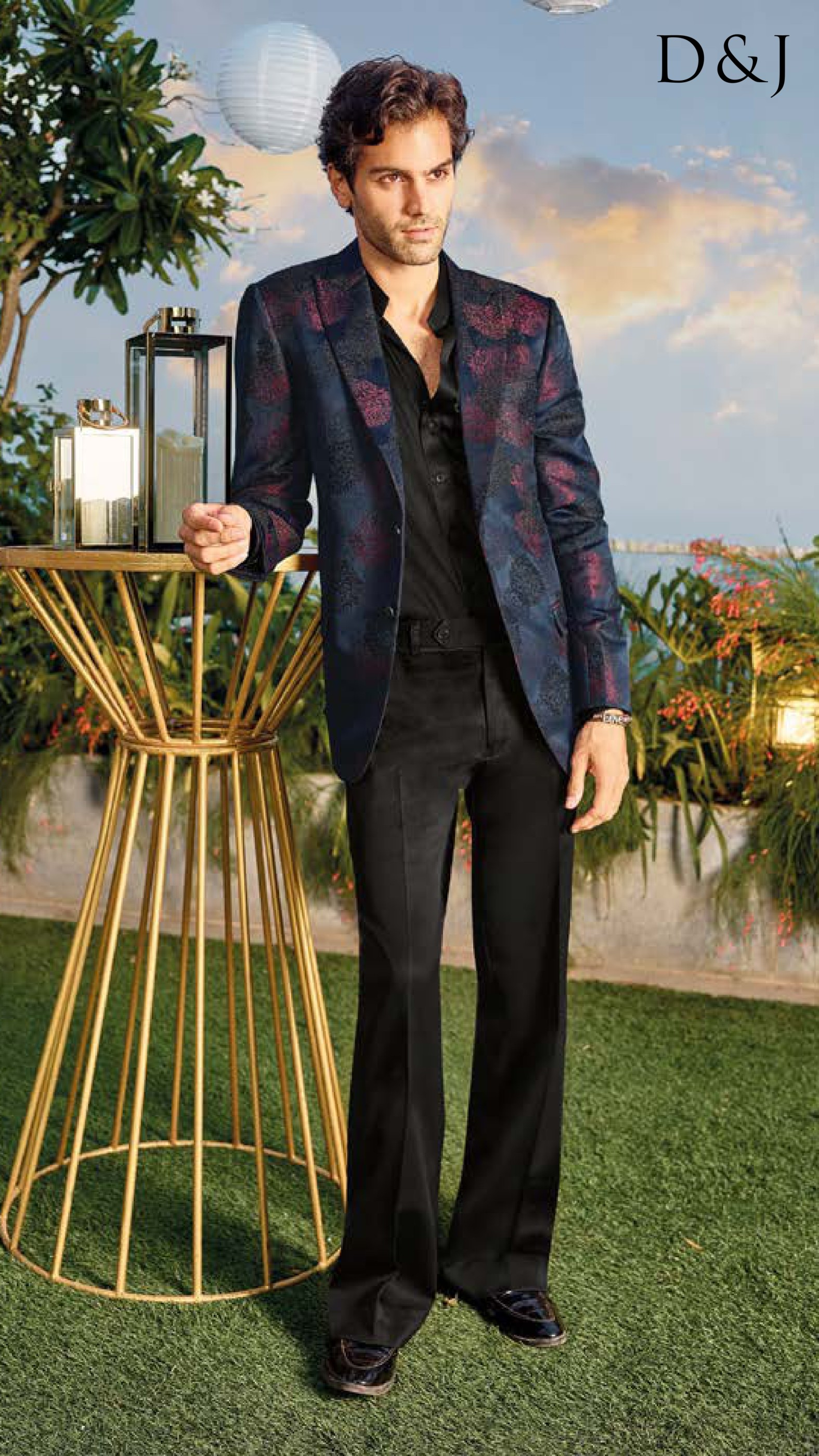 Eclipse Tapestry Cocktail Suit