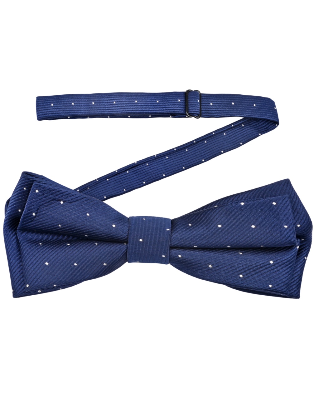 Azure Polka Dot Classic Bow Tie