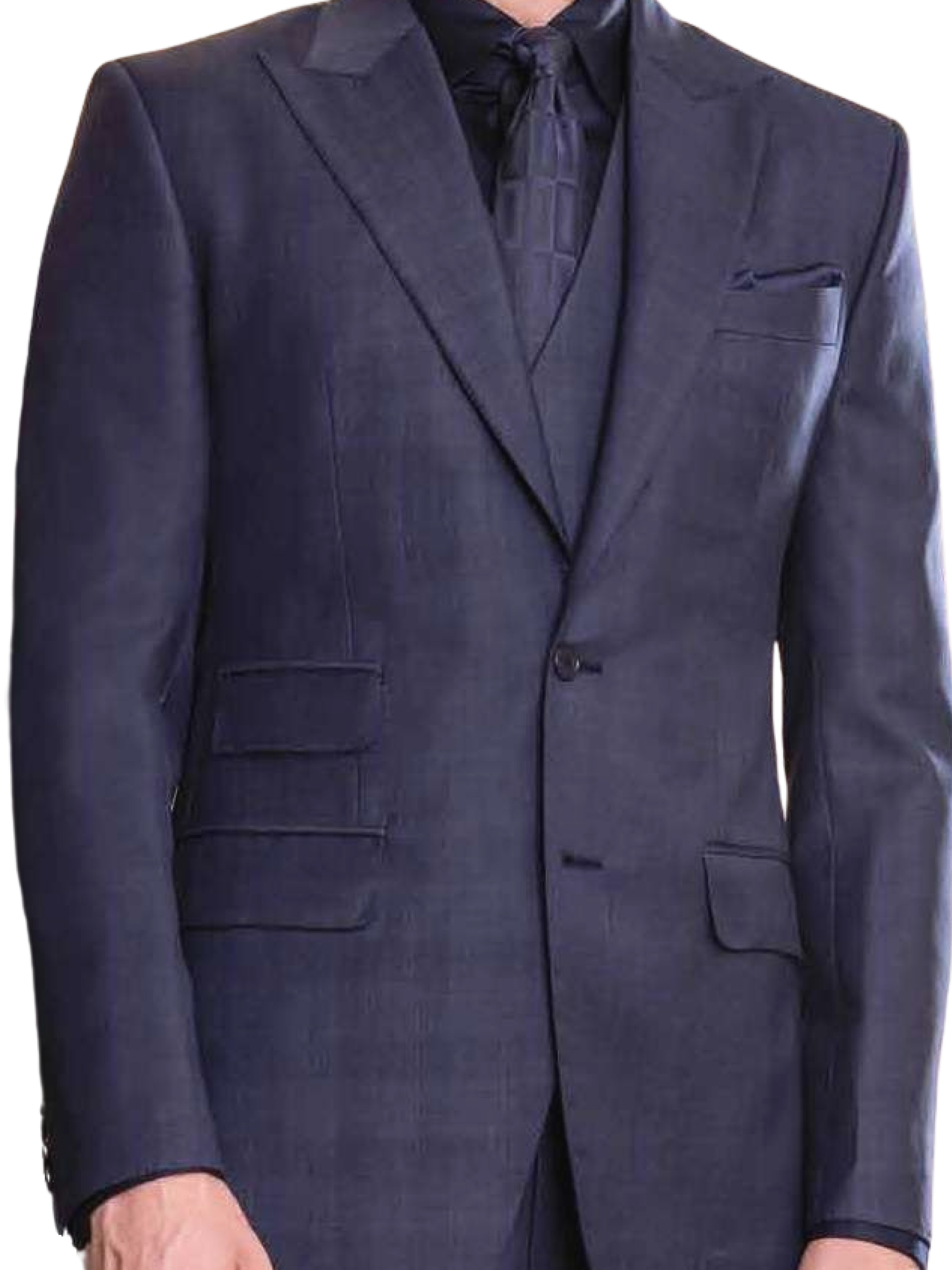 Single-Breasted 3pc Suit - l