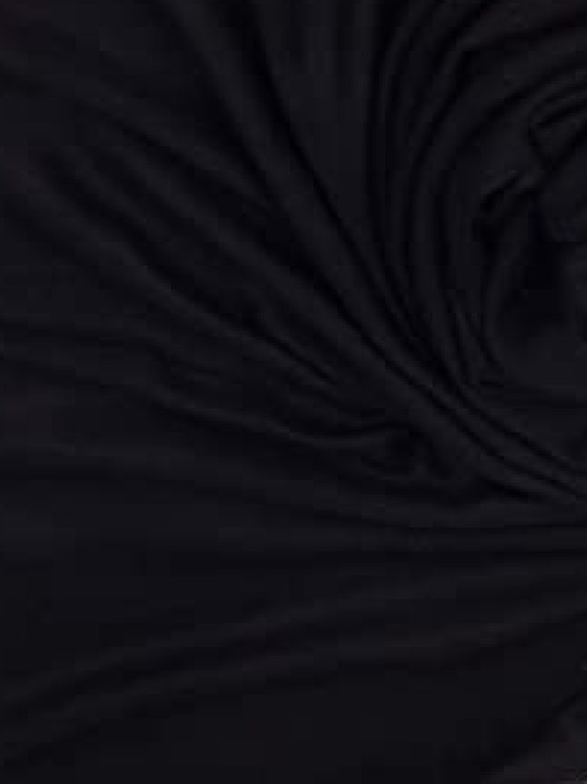Midnight Black Classic Scarf