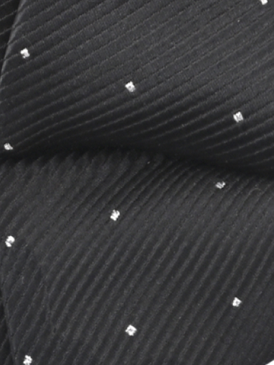 Midnight Polka Bow Tie