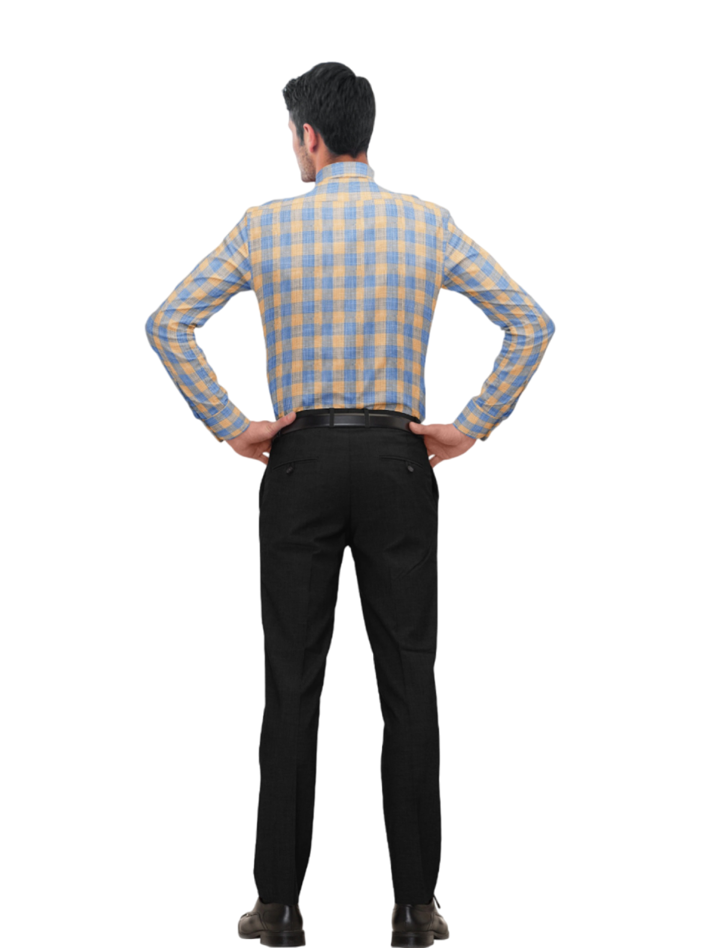 Amber Sky Plaid Classic Shirt