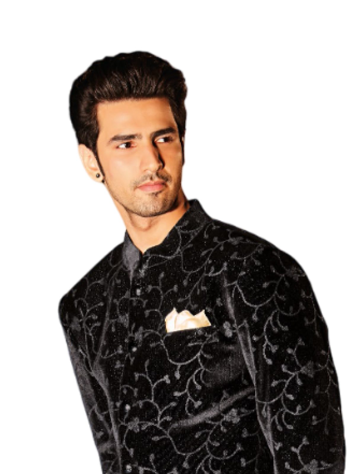 Designer Textured Sherwani