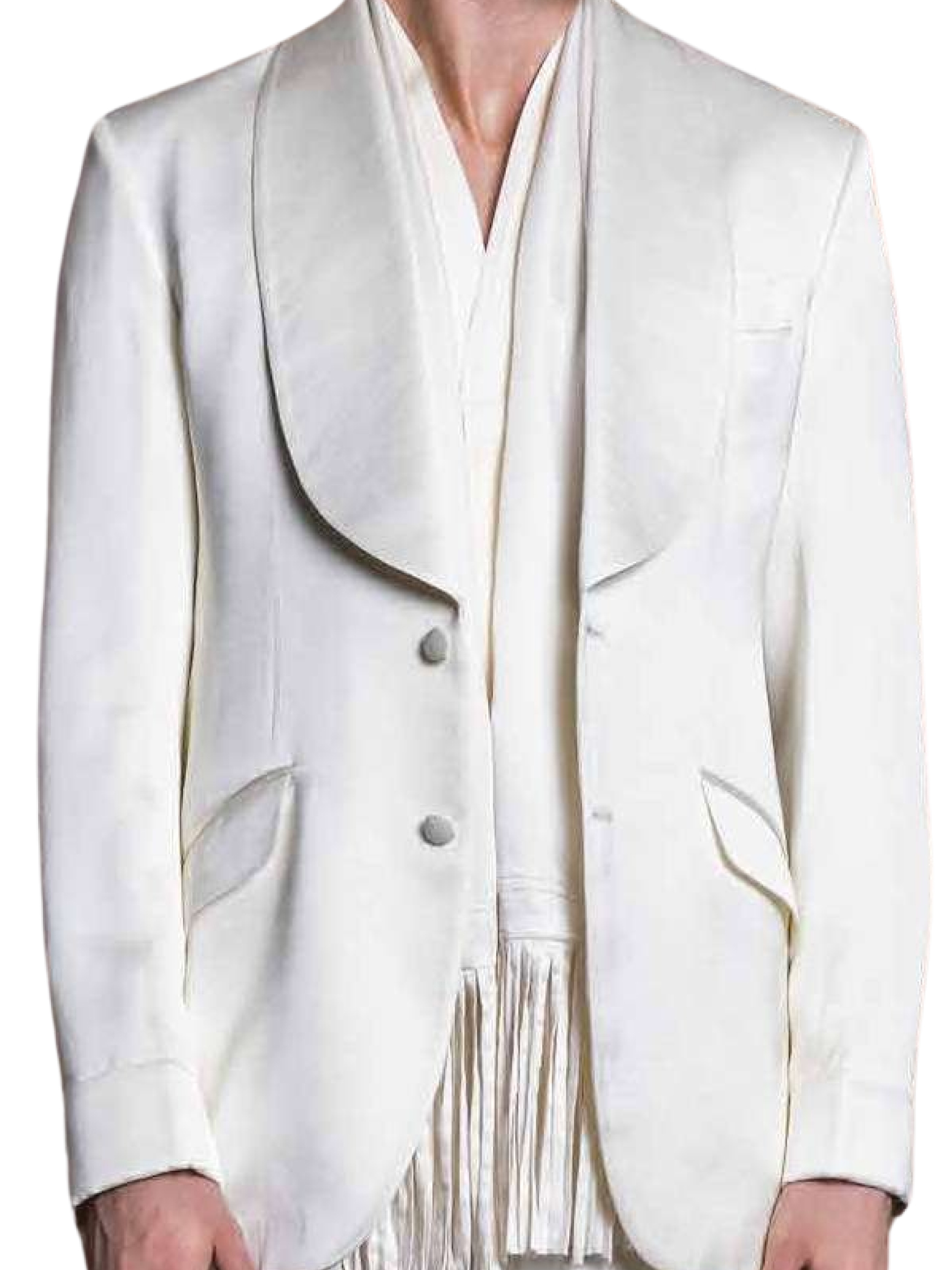 Extra-Wide Shawl Tuxedo Suit - I