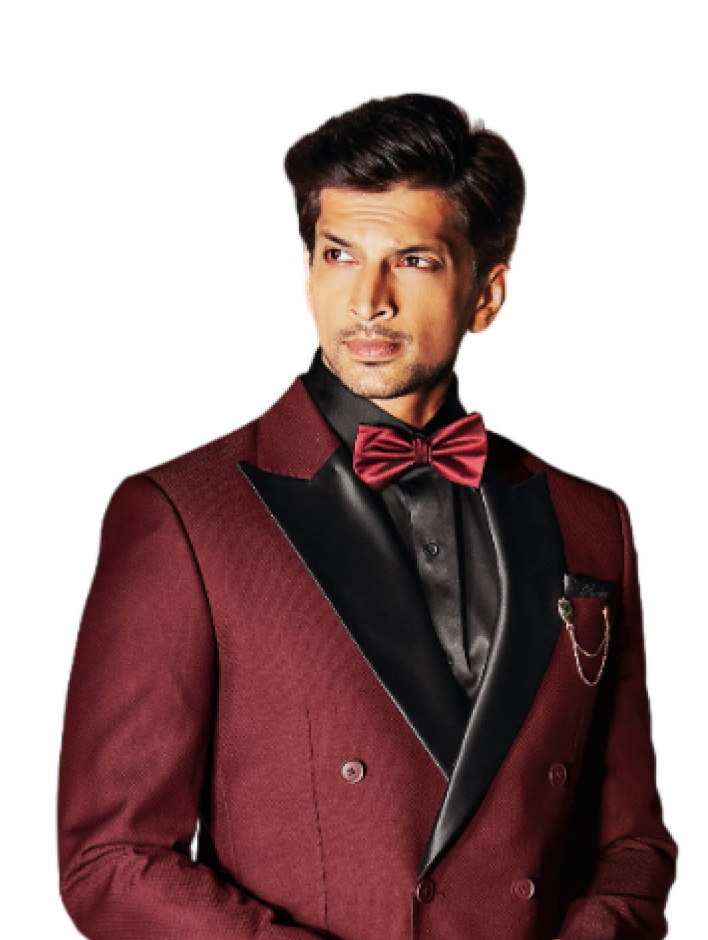Satin Peak Tuxedo Suit