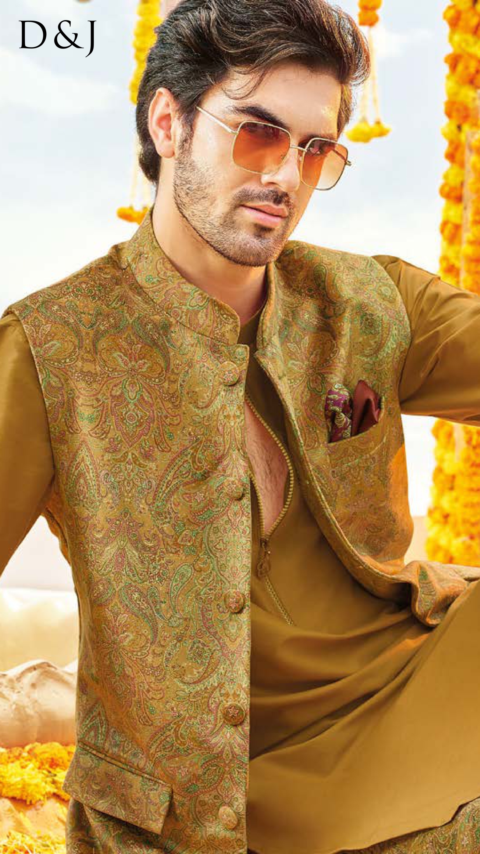 Olive Paisley Fusion Set