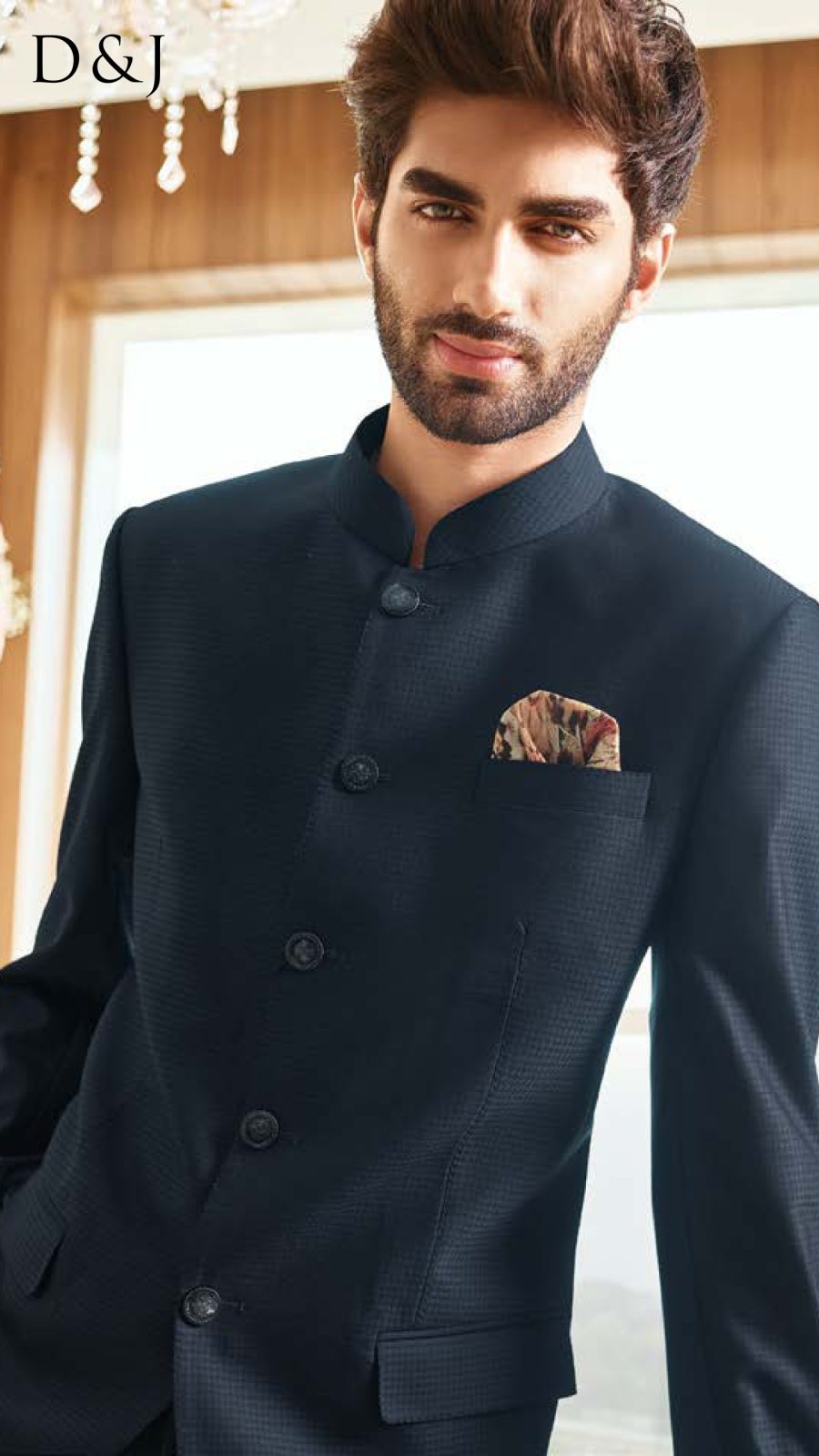 Midnight Classic Bandhgala Set