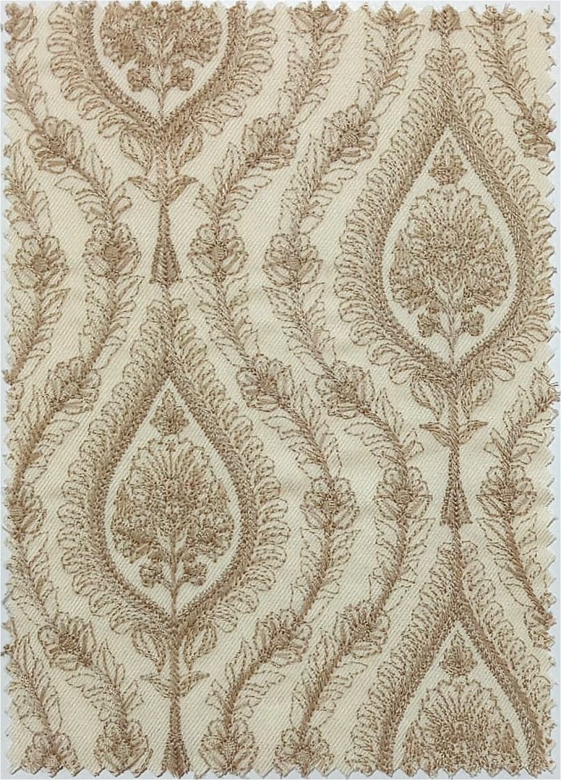 Kashida Cream Gold Embroidered Sherwani